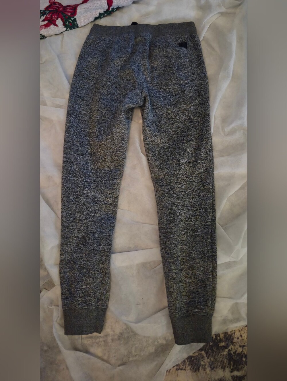 South Pole Boys Heather Charcoal Gray Jogger Sweatpants